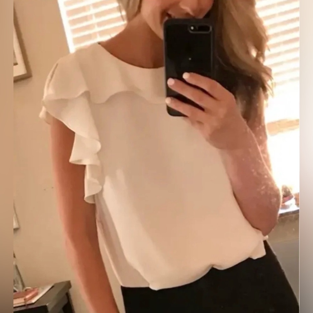 Amanda Uprichard Colette Blouse Size M